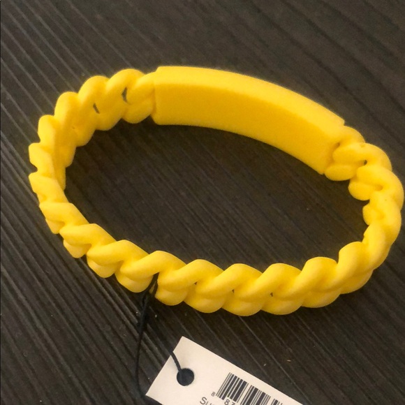 Marc by Marc Jacobs Yellow Braided Bracelet - Picture 5 of 6